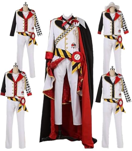 ツイステ ハーツラビュル デュース 寮服 コスプレ 衣装 ブーツ・ウィッグ付き ツイステ ハーツラビュル デュース 寮服 コスプレ 衣装 ブーツ